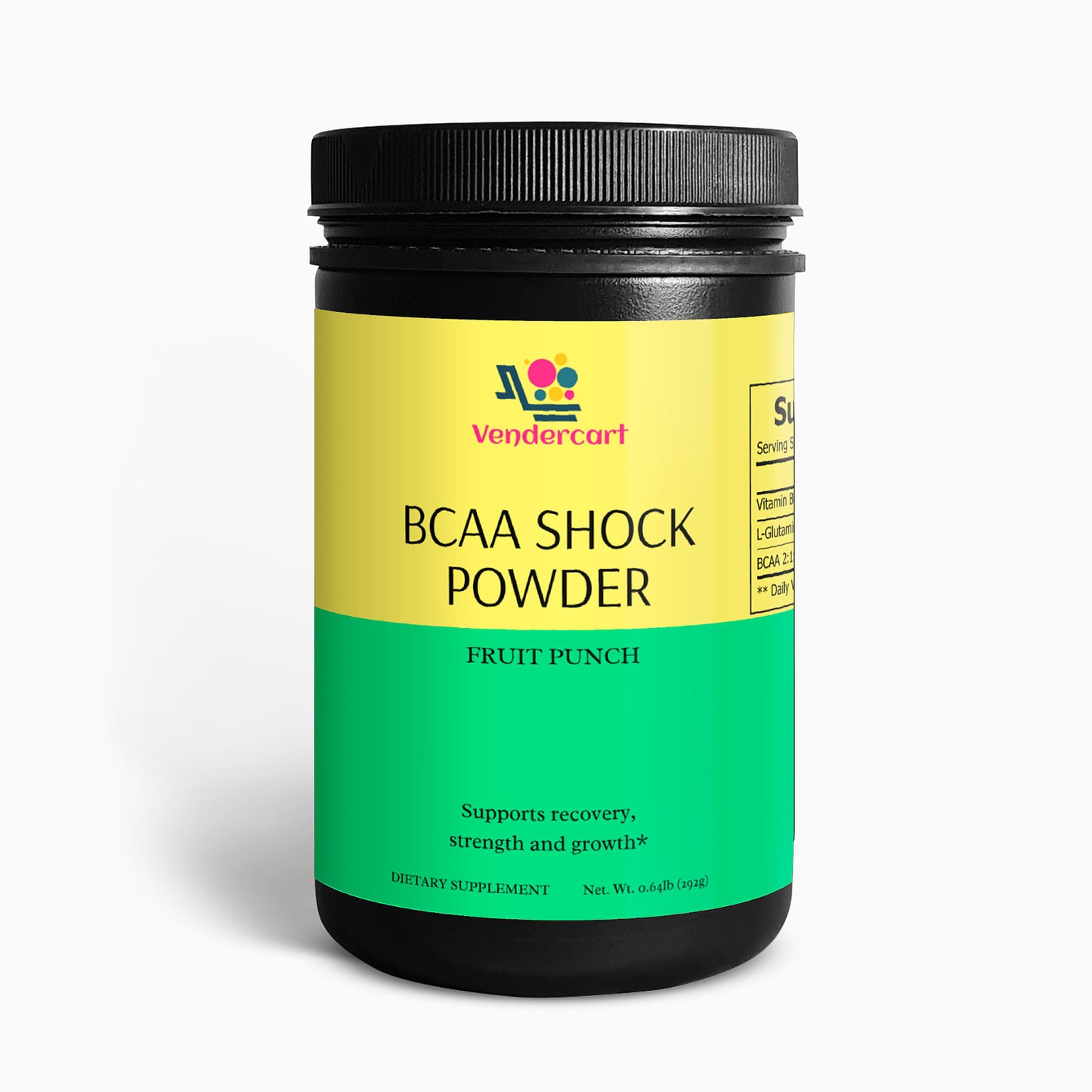 BCAA Shock Powder Fuel Muscle Growth, Enhance Recovery Boost Performance.